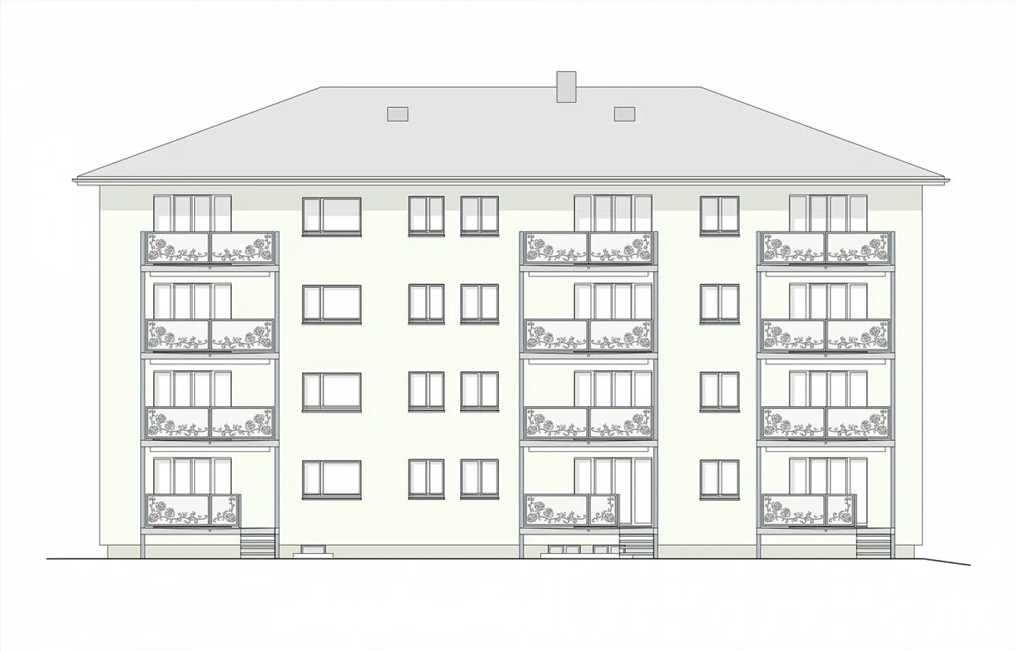 Renovierte Wohnung in zentraler Lage - Foto 1 von 10