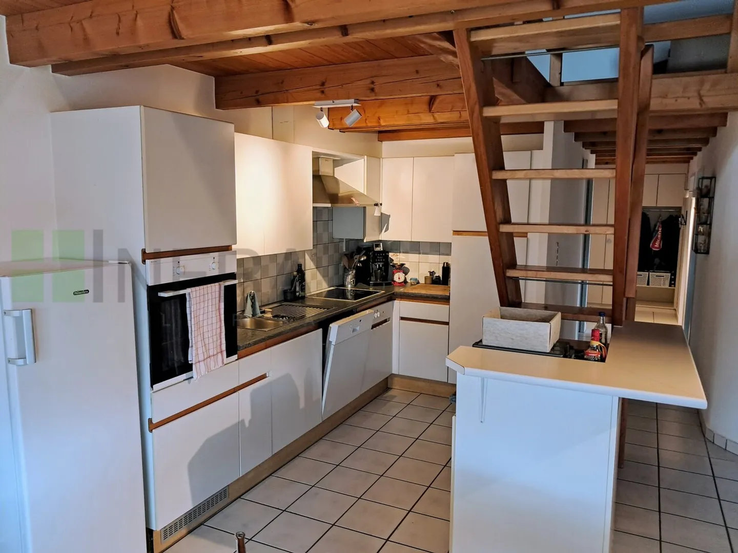 Wunderschöner Penthouse-Duplex von 107 m2 mit Charme! Verfügbar am 1.2.2026 - Foto 2 von 13