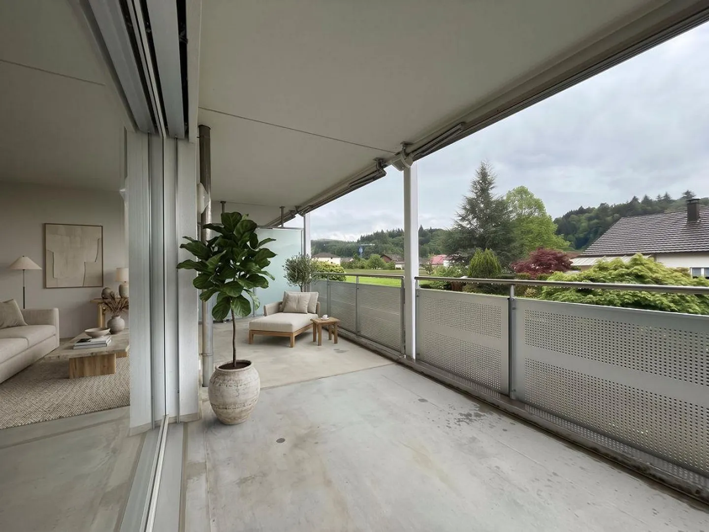 Modernes Apartment mit grossem Balkon - Foto 5 von 5