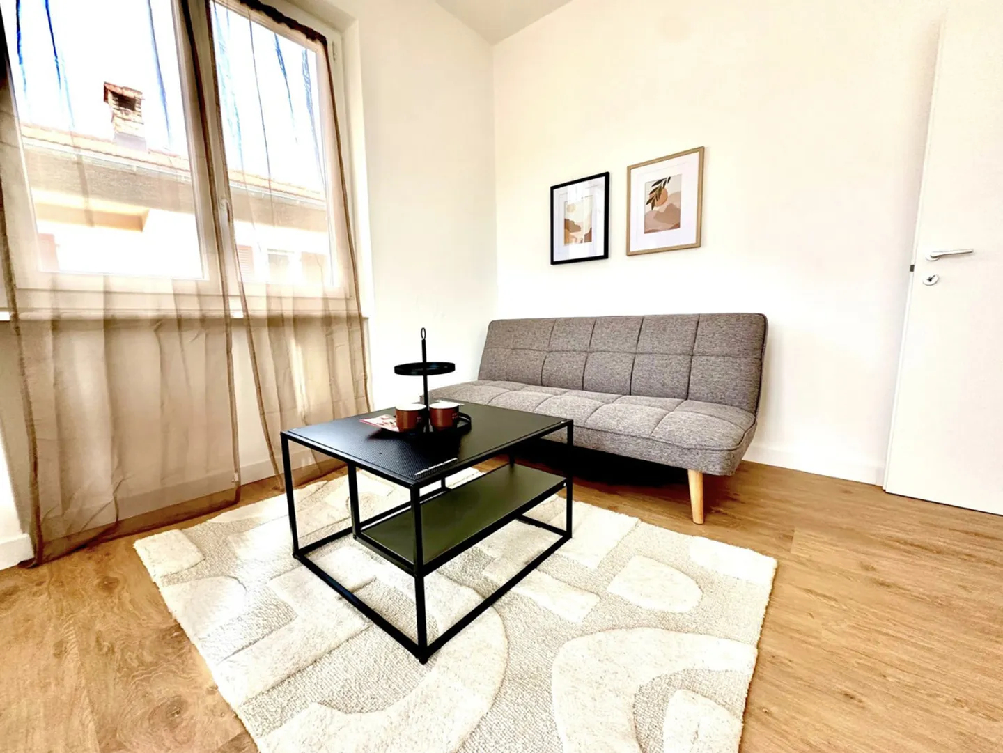 3,5-ZIMMER-WOHNUNG VOLL MÖBLIERT - Foto 3 von 10