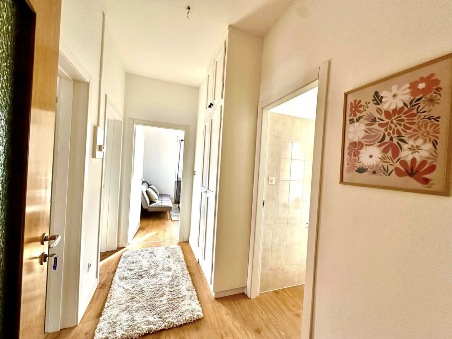 3,5-ZIMMER-WOHNUNG VOLL MÖBLIERT - Foto 8 von 10
