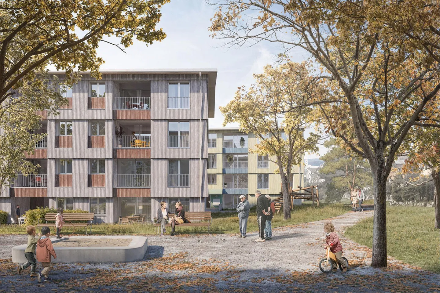 Stilvolle moderne 4.5 Zimmer Wohnung im schönen Inwil - Foto 2 di 7