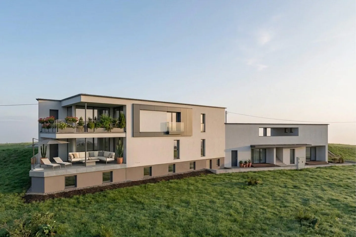 Appartement moderne avec vue sur le lac - Photo 2 sur 4