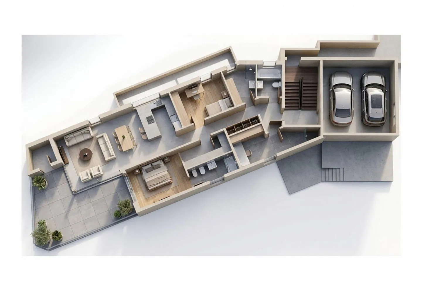 Appartement moderne avec vue sur le lac - Photo 3 sur 4