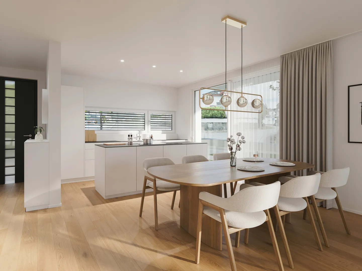 Modernes Gartenapartment in Wohlen - Foto 5 von 12