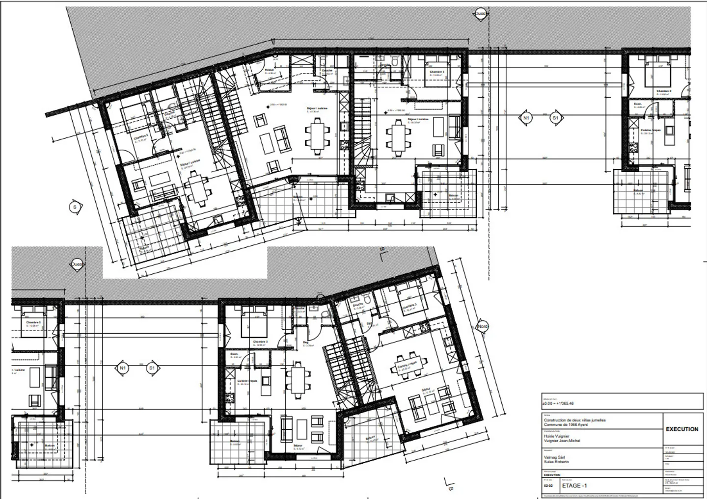 Più di 3 ville disponibili - Promozione di 5 ville adiacenti ad Ayent - Foto 5 di 7