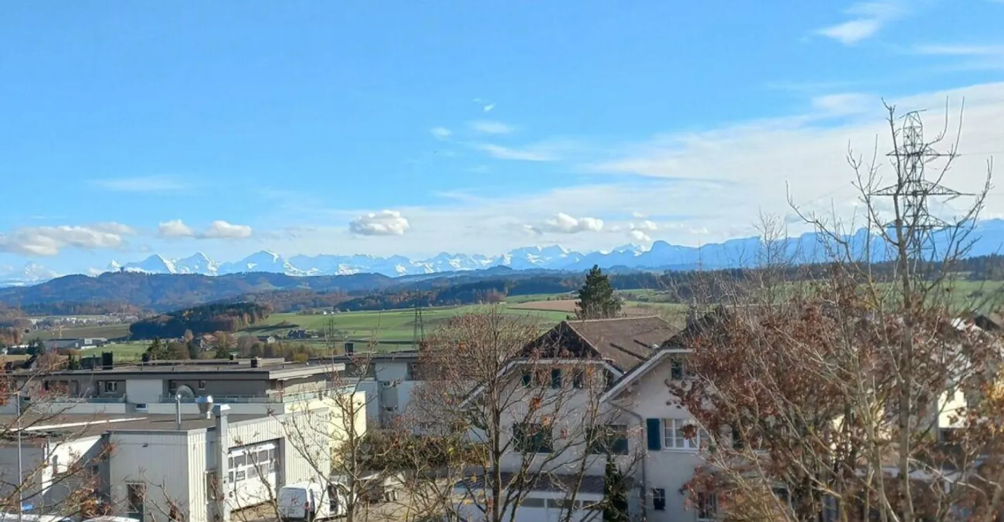 Spazio ufficio attraente con una magnifica vista sulle Alpi - Foto 1 di 11