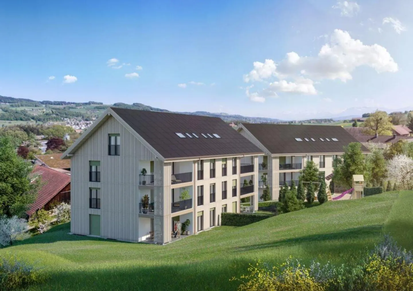 Modern 3.5-room garden apartment in a quiet location - Photo 1 of 11