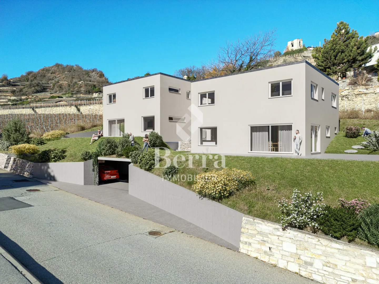 Nuova Villa Contemporanea - Orientamento Sud-Ovest - Inizio dei Lavori - Foto 4 di 6