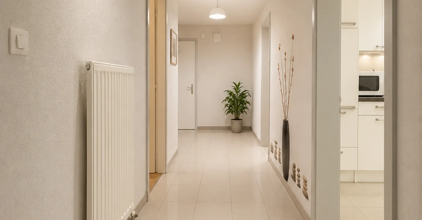 Charming 3.5-room apartment with balcony and unobstructed view in Villaraboud - Photo 4 of 8
