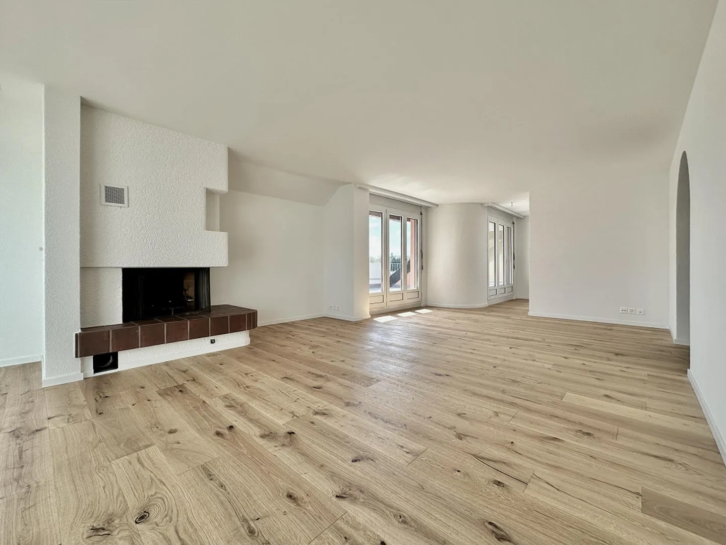 Appartamento attico di 5,5 stanze appena ristrutturato con vista panoramica a Küngoldingen - Foto 6 di 11