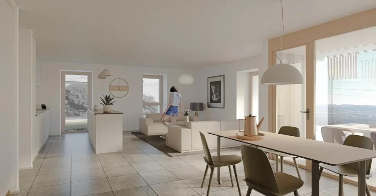 The construction is progressing! Delivery for summer 2027. Only 2 apartments available. Starting from CHF 795,000.--. - Photo 6 of 12