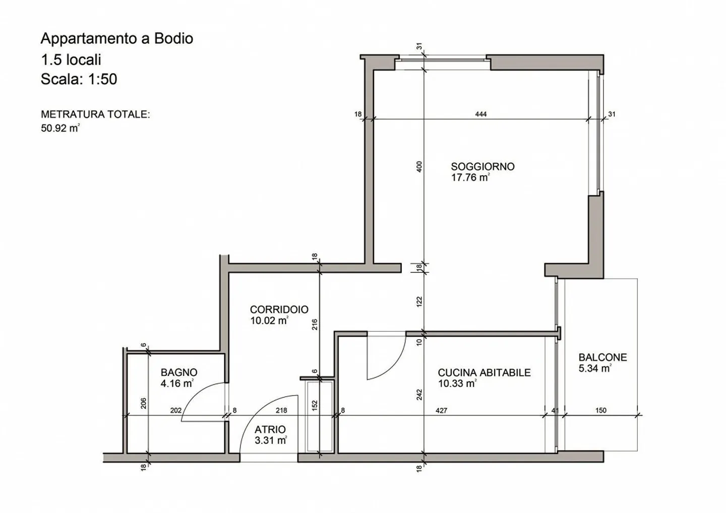 BODIO: THREE APARTMENTS + FIVE PARKING SPACES WITH 4.6% YIELD - Photo 1 of 3
