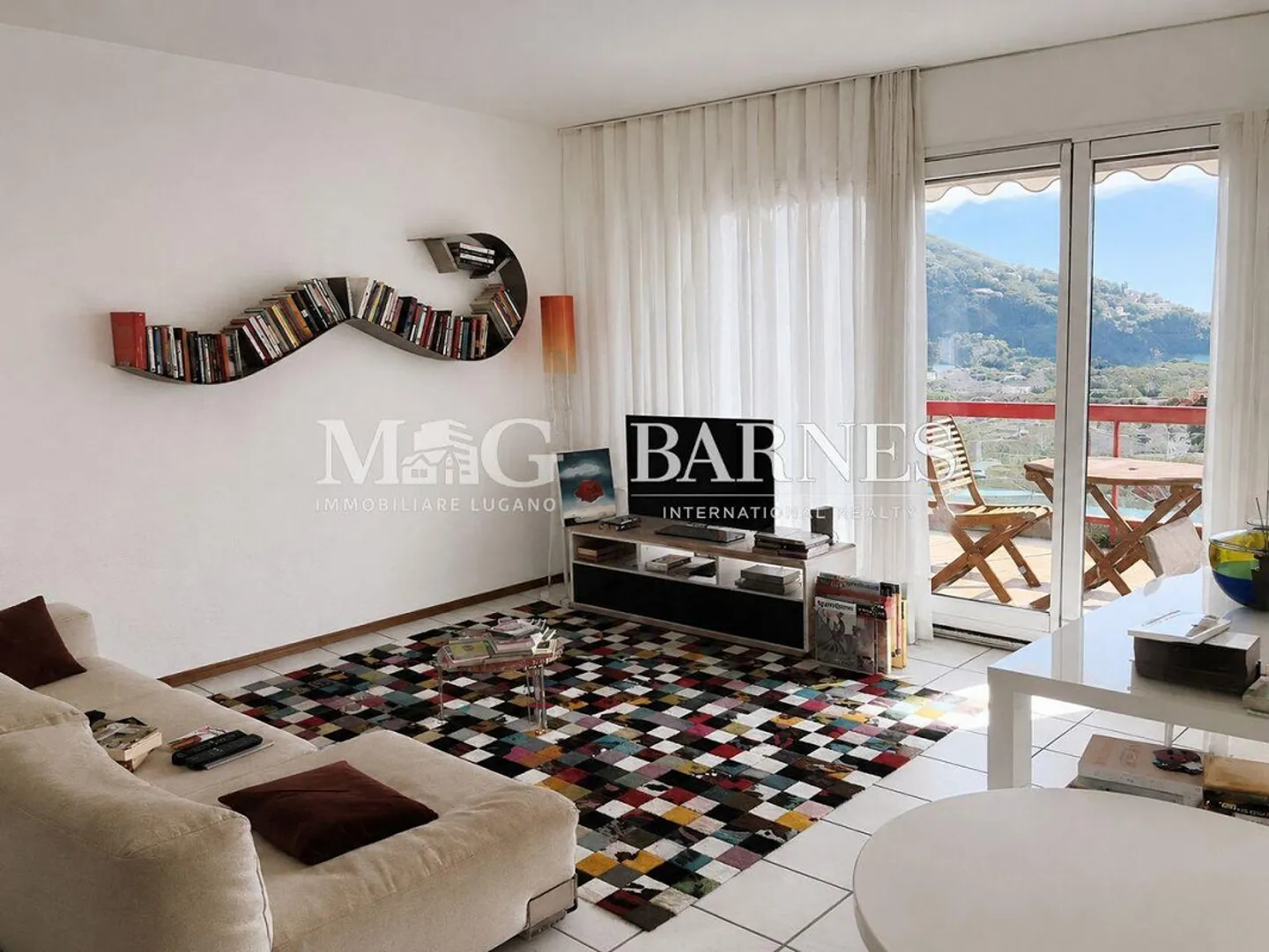 Lugano: Zentrale 2,5-Zimmer-Wohnung mit Balkon und Garage - Foto 1 von 4
