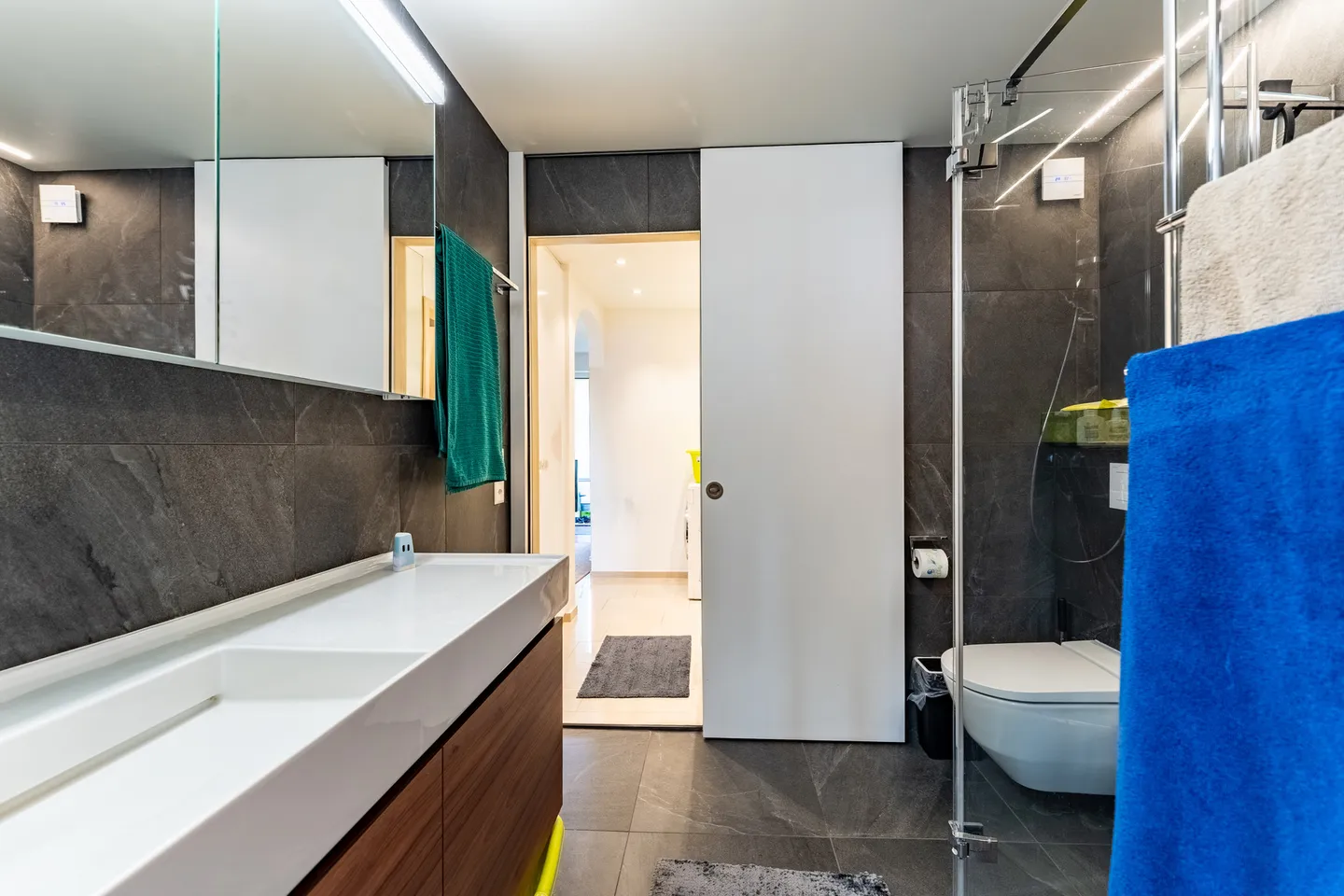 Modernisierte 4.5-Zimmer-Wohnung mit traumhaftem See- und Bergblick - Foto 10 di 19