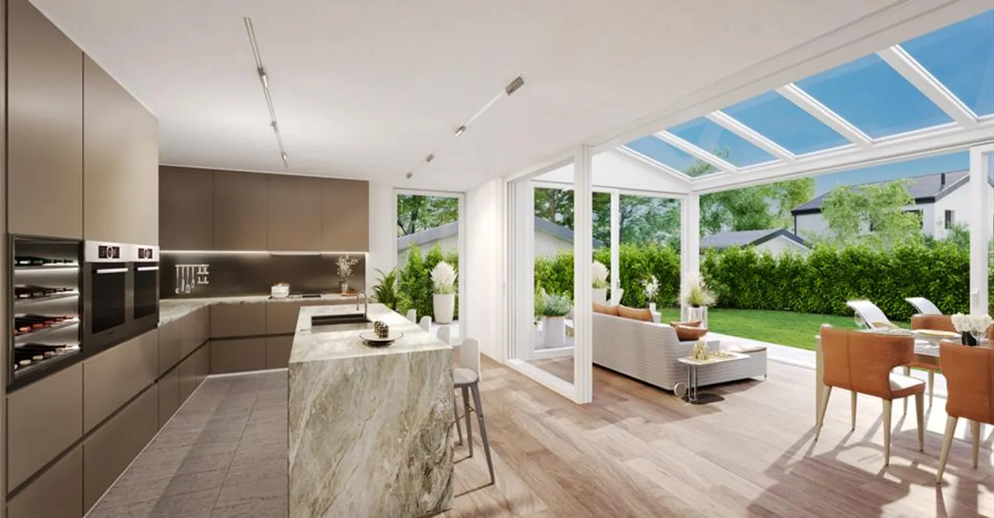 Grande villa Minergie di 7 piani, finiture di alta qualità, piscina - Foto 5 di 11