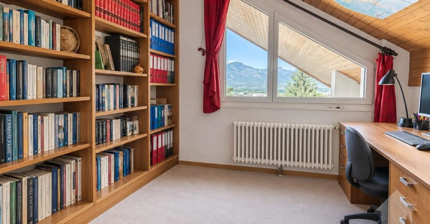 Choëx, duplex de 5.5 pces dans les combles - Photo 8 sur 12