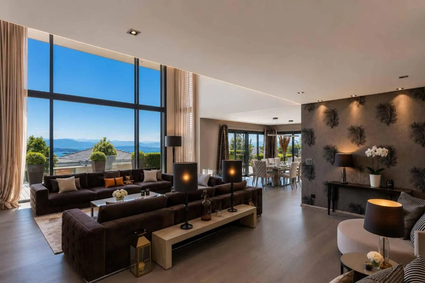 Proprietà di lusso e design contemporaneo con vista panoramica - Foto 3 di 5