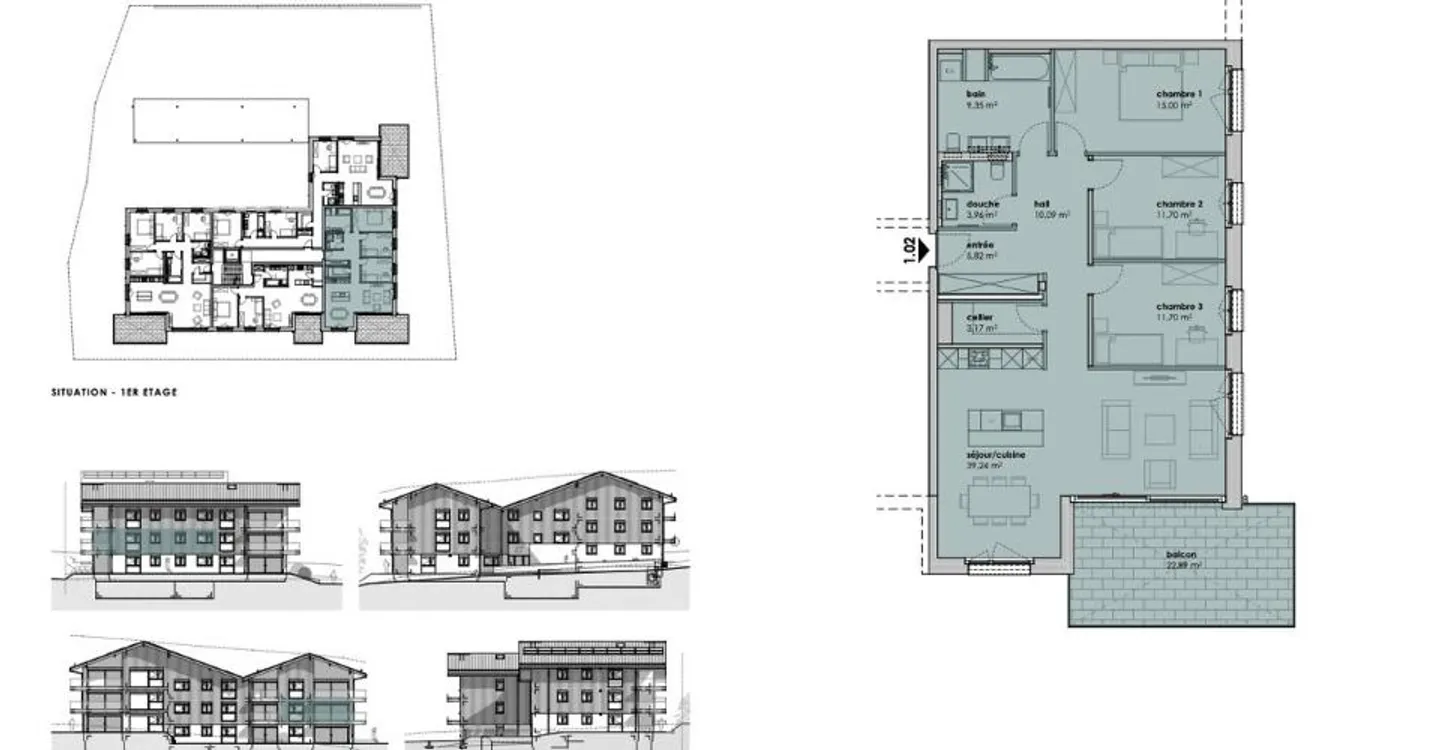 Appartement contemporain à Auboranges - Photo 5 sur 5