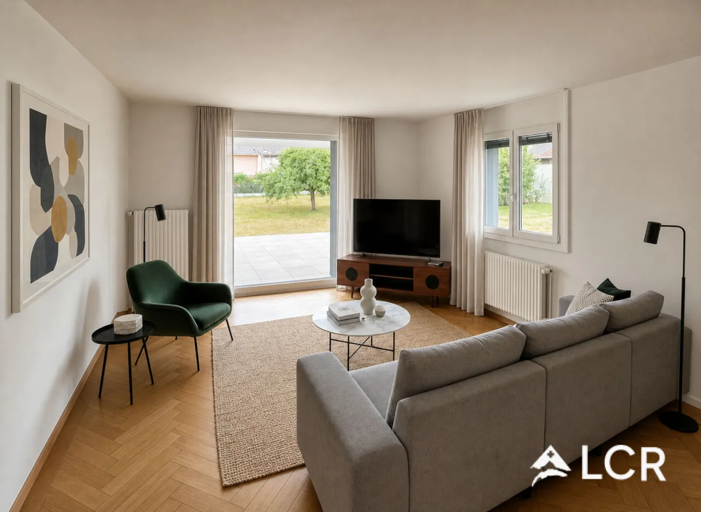 Charmantes Apartment in Yverdon - Foto 3 von 11