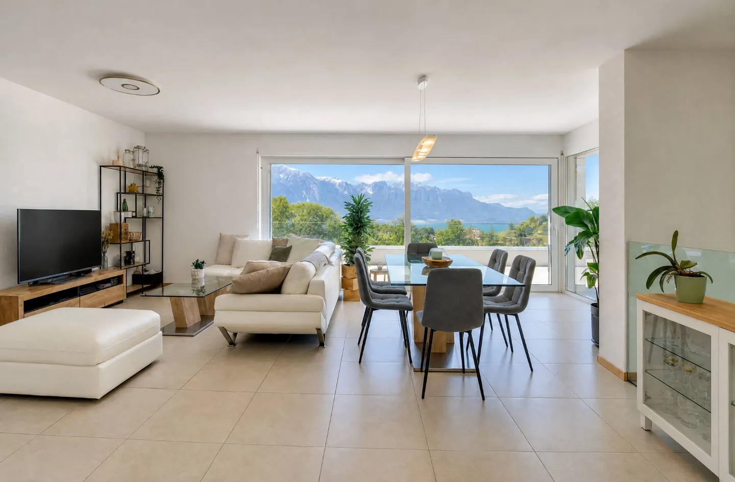 Duplex di 5,5 stanze con grande terrazza con vista sul Lago di Ginevra - Foto 1 di 6