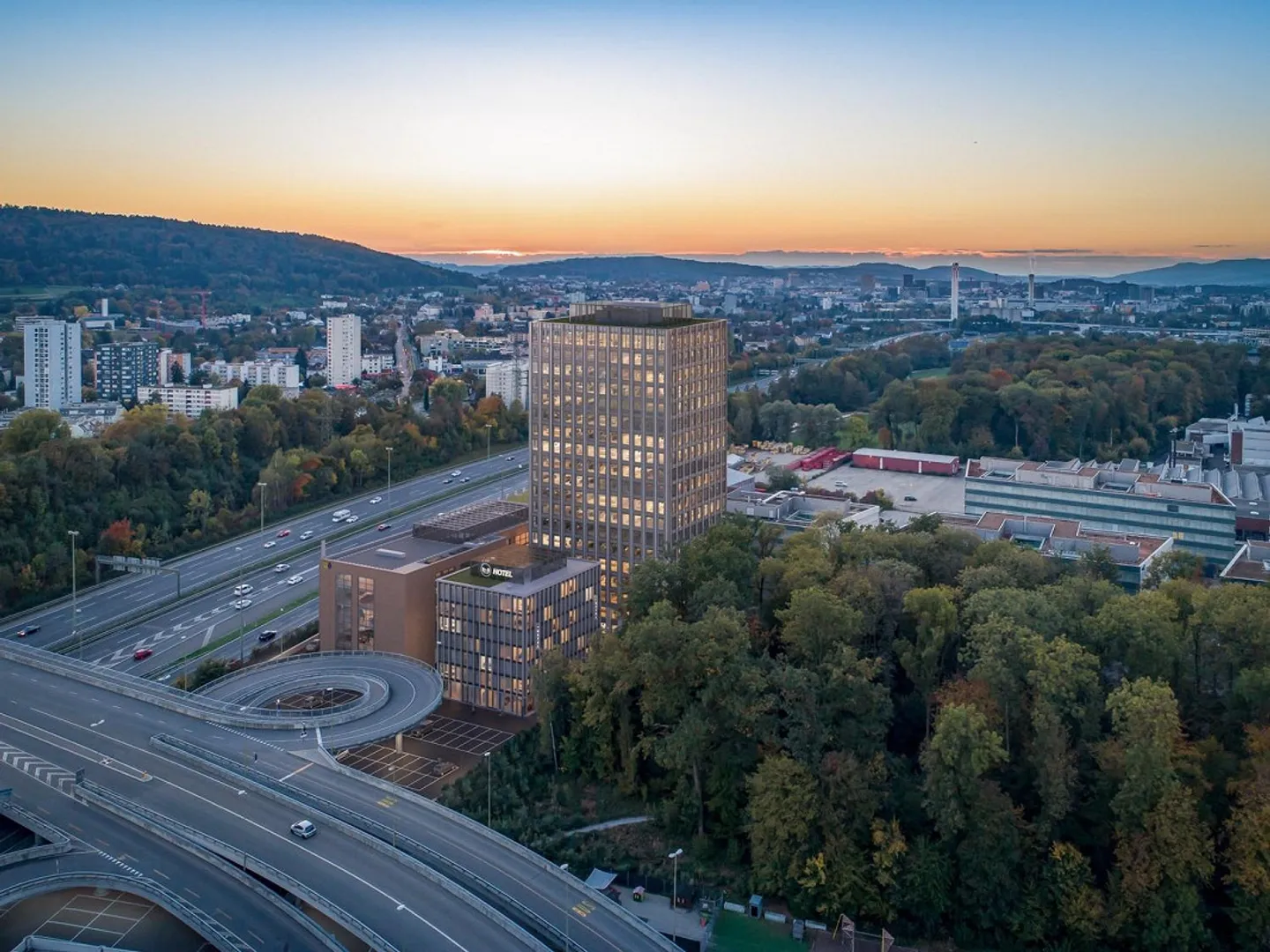 Exklusive Bürofläche im R2 Tower - Foto 1 von 13