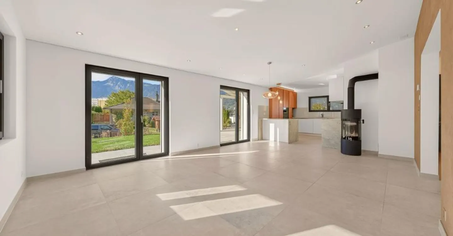 Heartthrob in Aigle: The perfect blend of contemporary elegance and energy efficiency - Photo 2 of 12