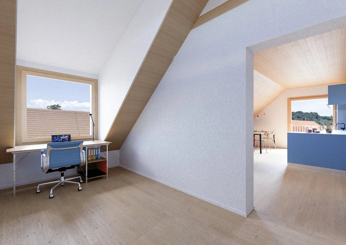 Ultimo appartamento di nuova costruzione nella casa in legno consolidata nel cuore del Seeland bernese - Foto 3 di 7