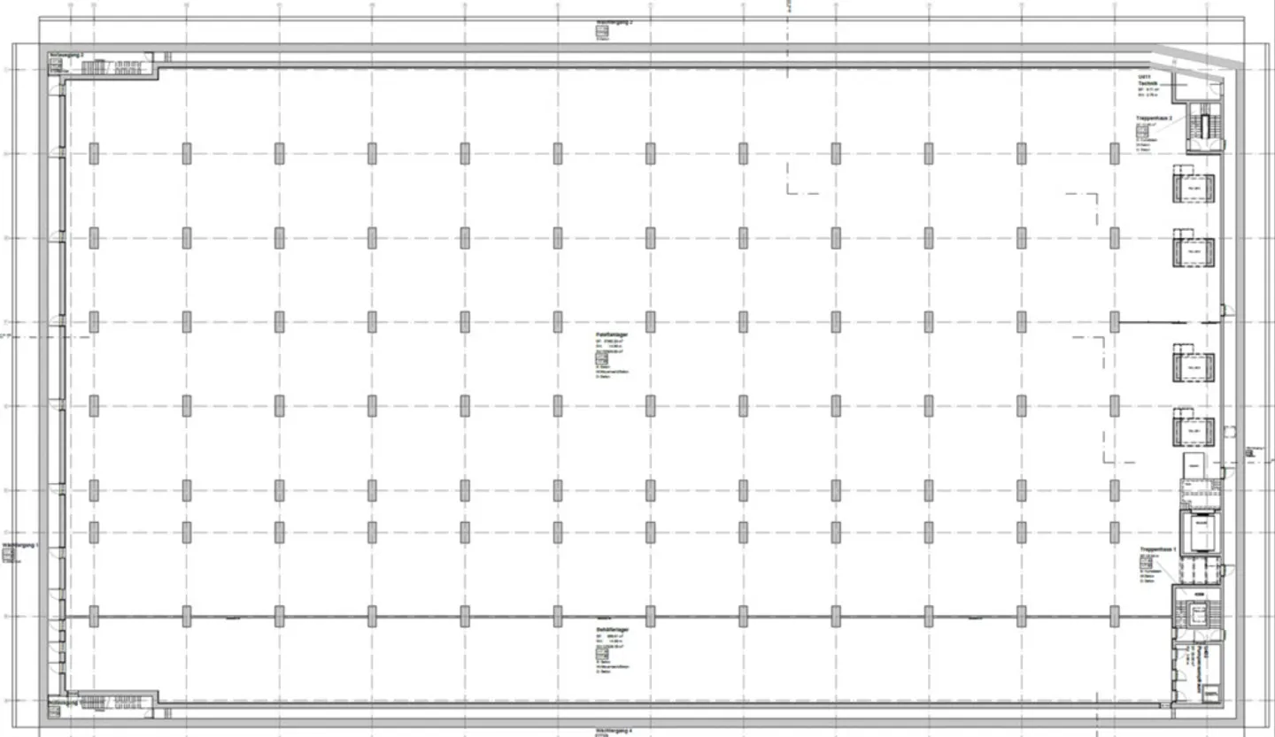 Grande magazzino a scaffalature alte con molto potenziale in affitto - Foto 4 di 7