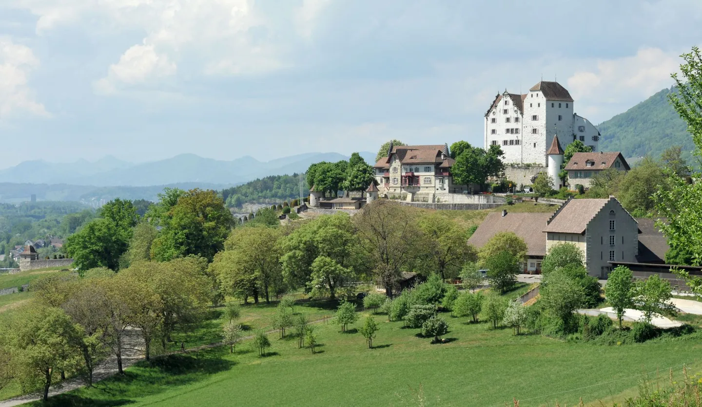 À louer appartement exclusif de 4,5 pièces avec vue sur le château de Wildegg - Photo 3 sur 18
