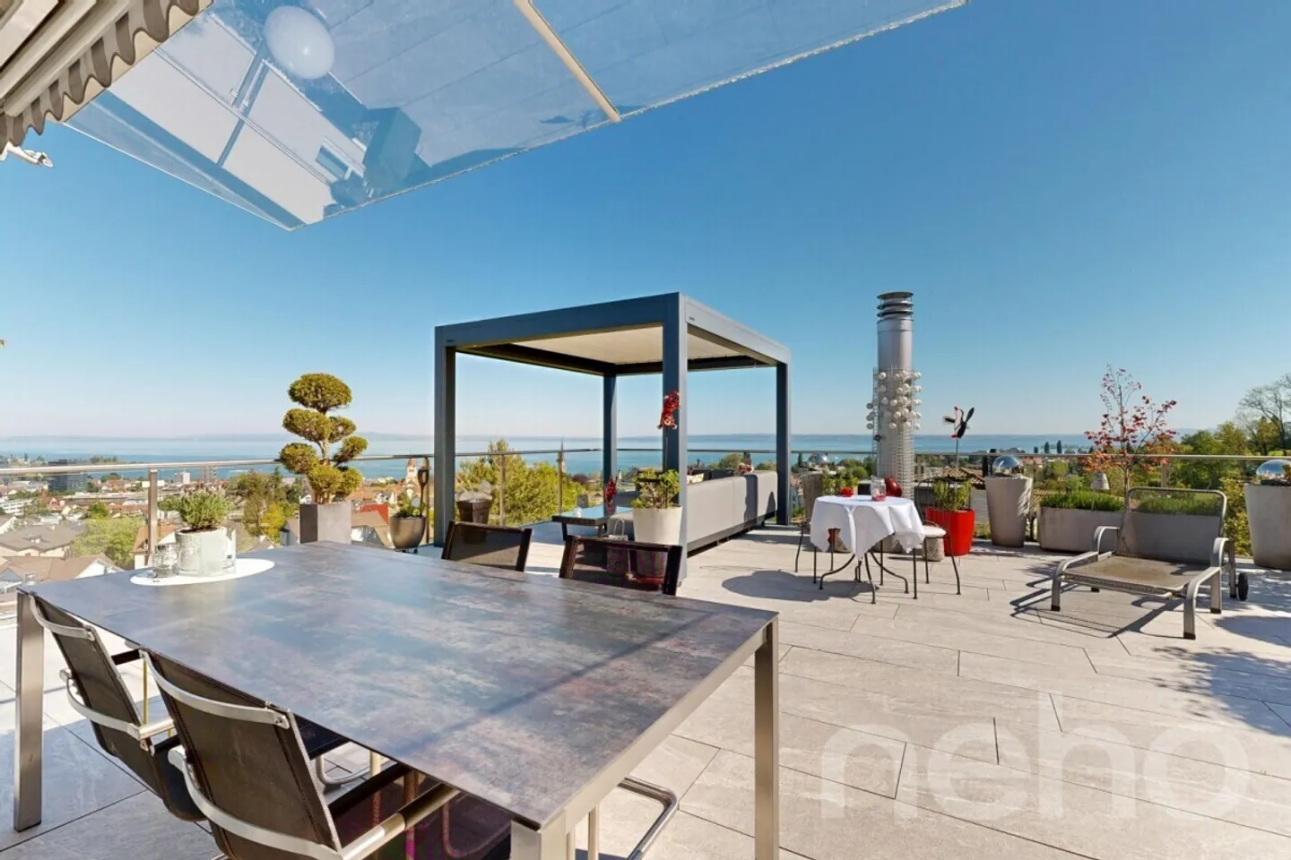 Maison de 5,5 pièces, un bijou dans un emplacement dégagé au-dessus du lac de Constance - Photo 3 sur 12