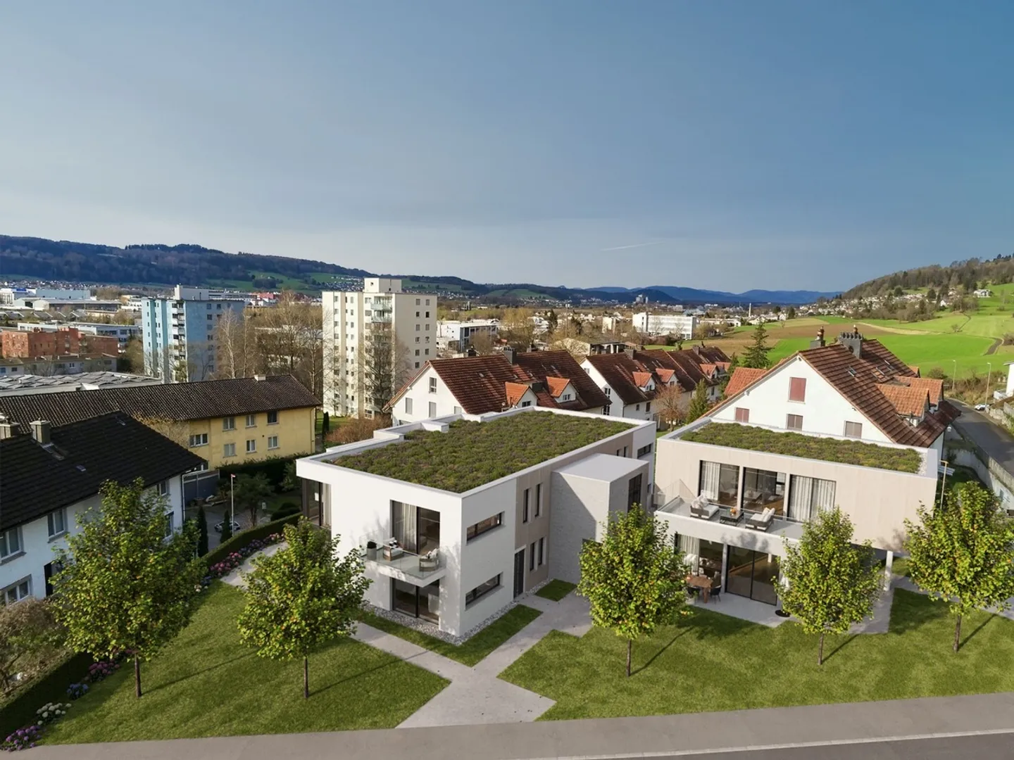 Modernes Gartenapartment in Wohlen - Foto 9 von 12