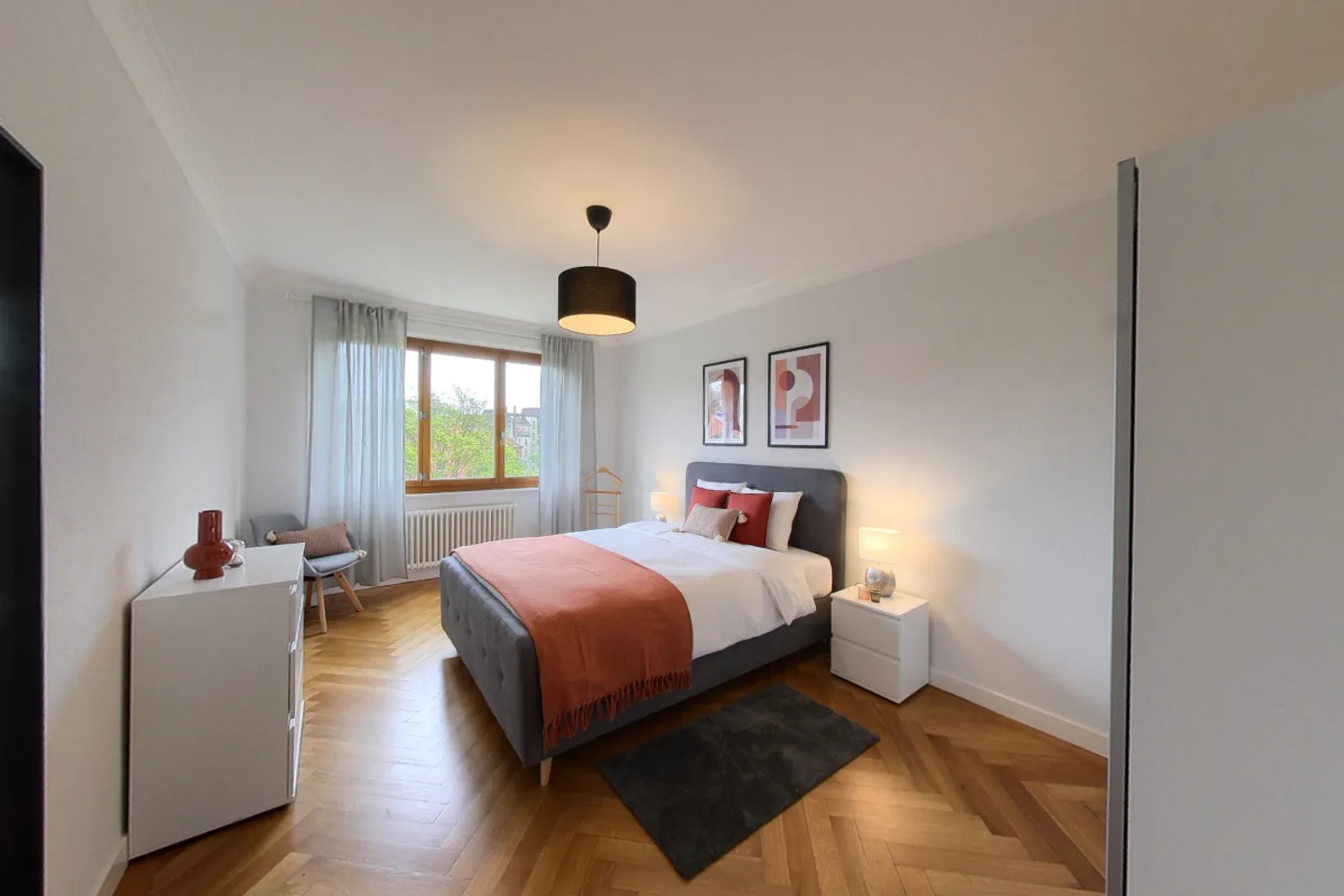 Appartement spacieux de 2 pièces avec balcon et vue sur la rivière à Genève - Photo 6 sur 15