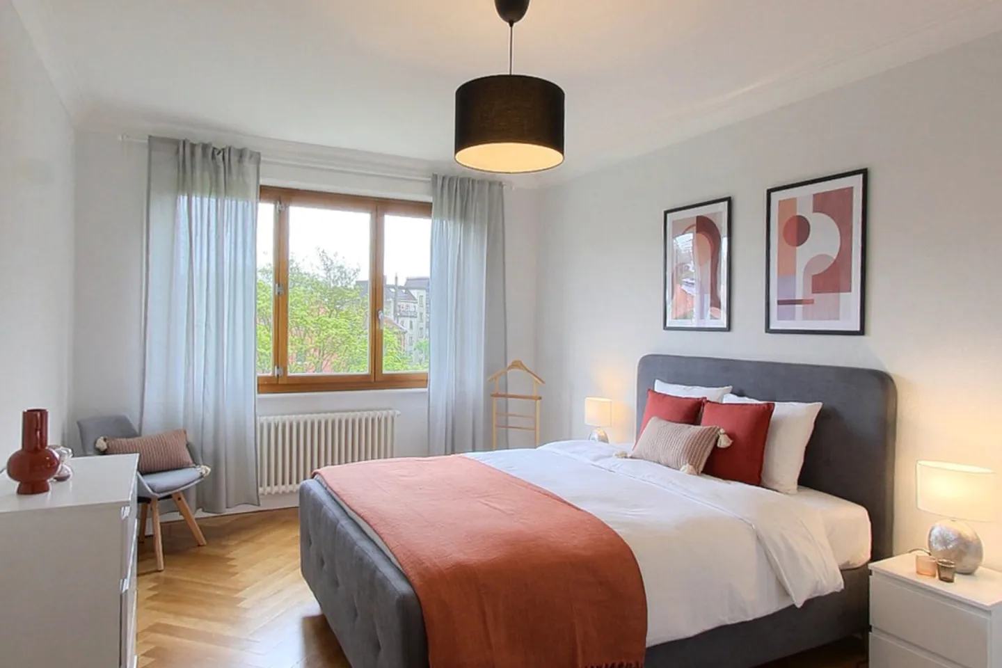 Appartement spacieux de 2 pièces avec balcon et vue sur la rivière à Genève - Photo 7 sur 15