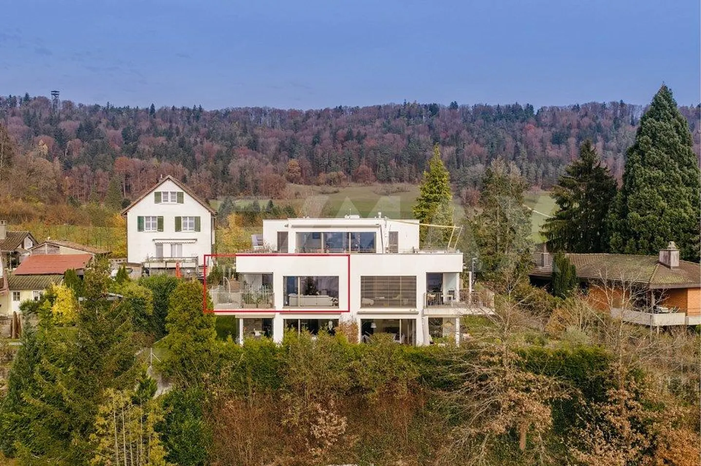 Vue panoramique: 3½ pièces, véranda, balcon et patio - Photo 2 sur 13