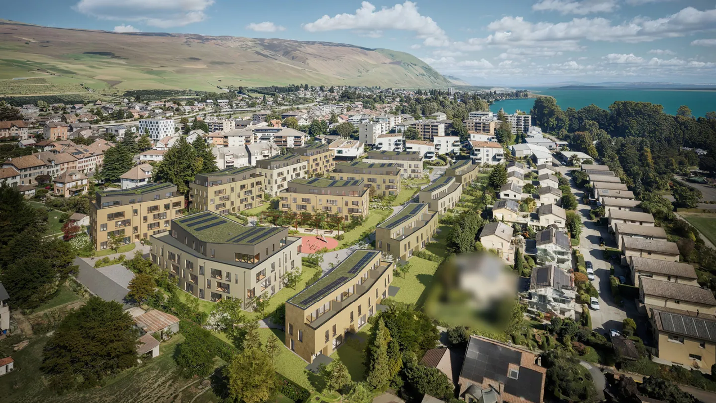 In the heart of Landeron: the Peaches behind the Church - Photo 1 of 4