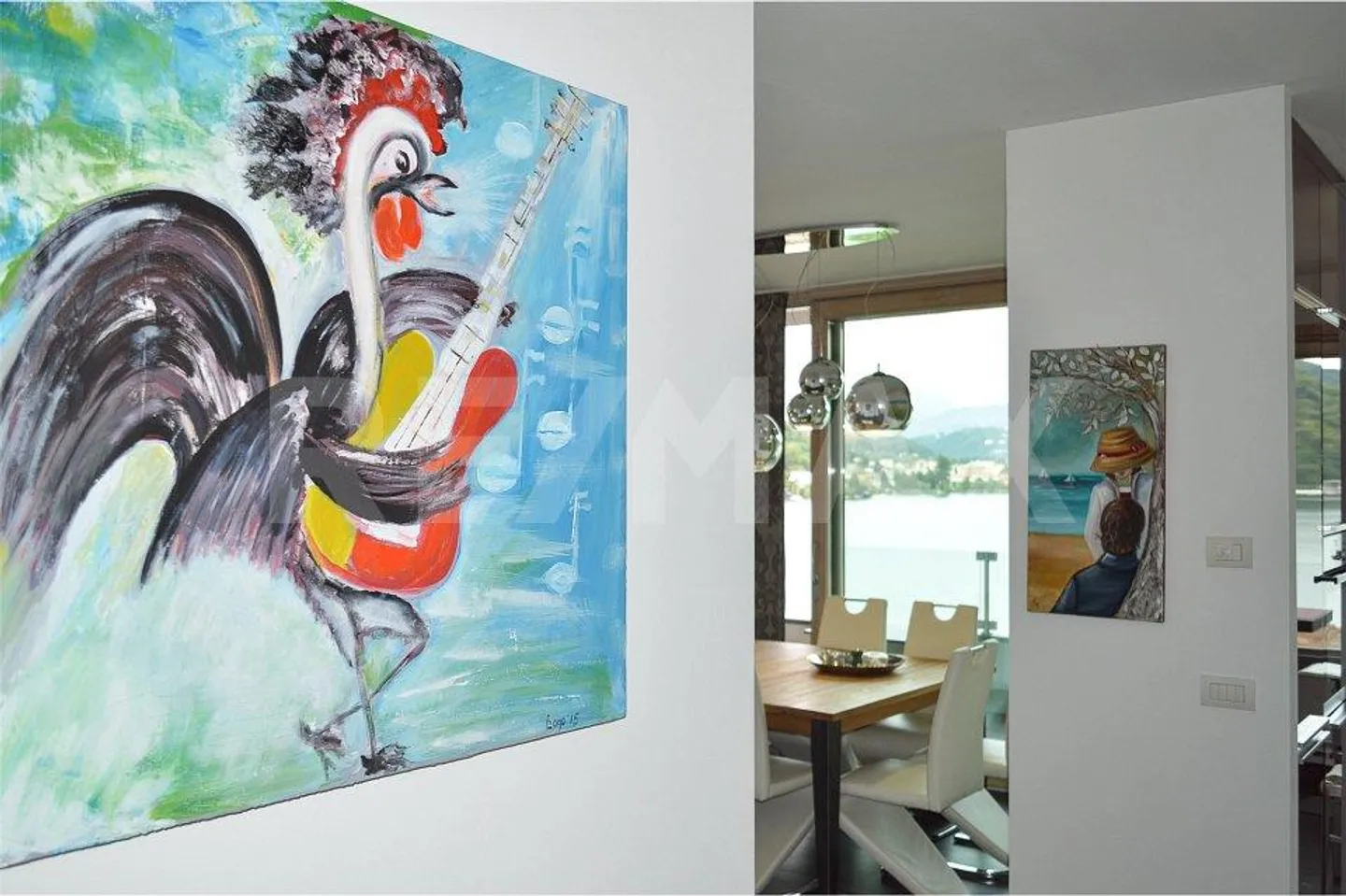 Appartamento moderno con vista lago - Foto 12 di 13