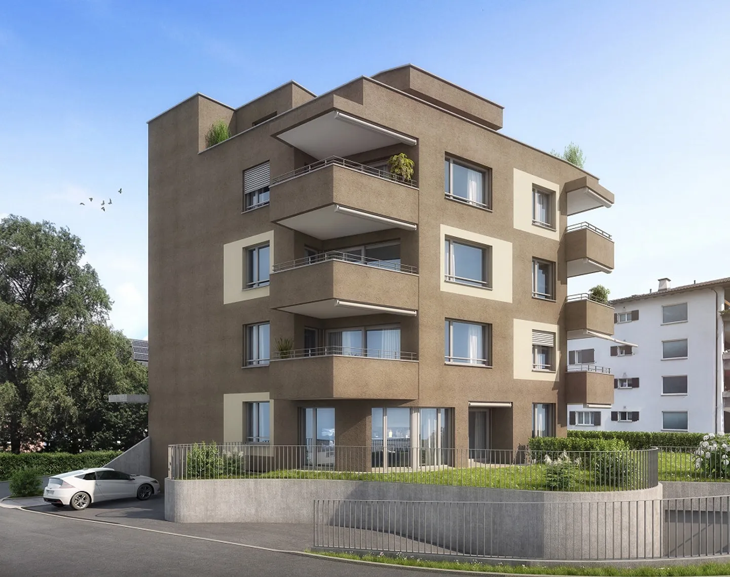 Appartement de 2,5 pièces au rez-de-chaussée central avec espace jardin - Photo 1 sur 4