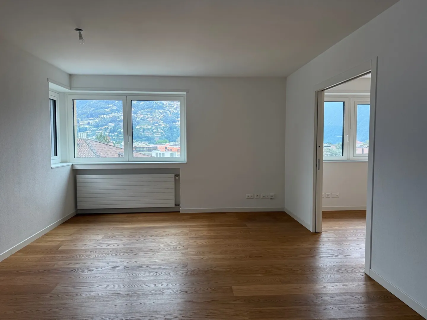 GRANDE E MODERNO APPARTAMENTO 2.5 STANZE IN CENTRO con aria condizionata - Foto 3 di 10