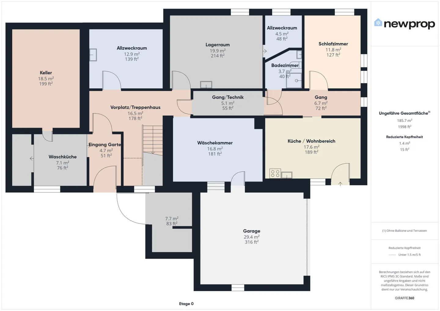 6.5-Zimmer-Einfamilienhaus mit Einliegerwohnung und Studio - Foto 21 di 26