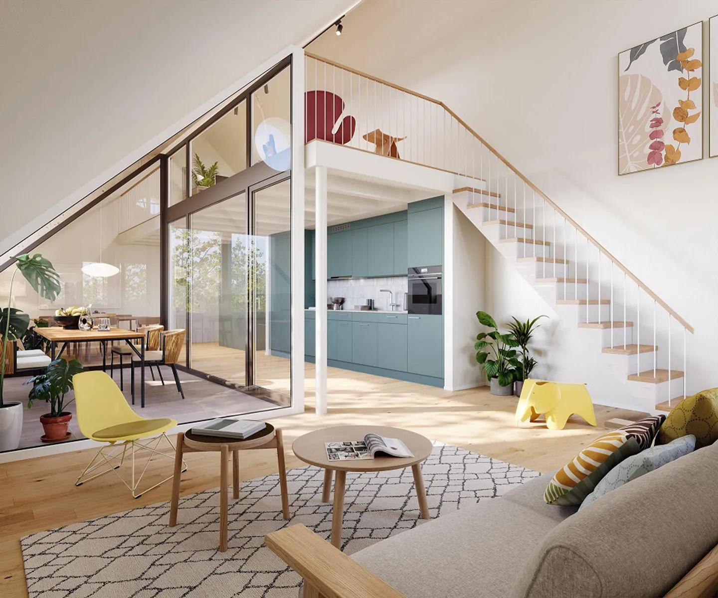 B3 | NOUVEAU 3.5-pièces appartement, 2ème étage / galerie - Photo 2 sur 7