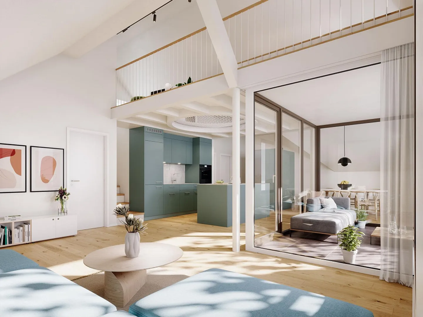 B3 | NOUVEAU 3.5-pièces appartement, 2ème étage / galerie - Photo 1 sur 7