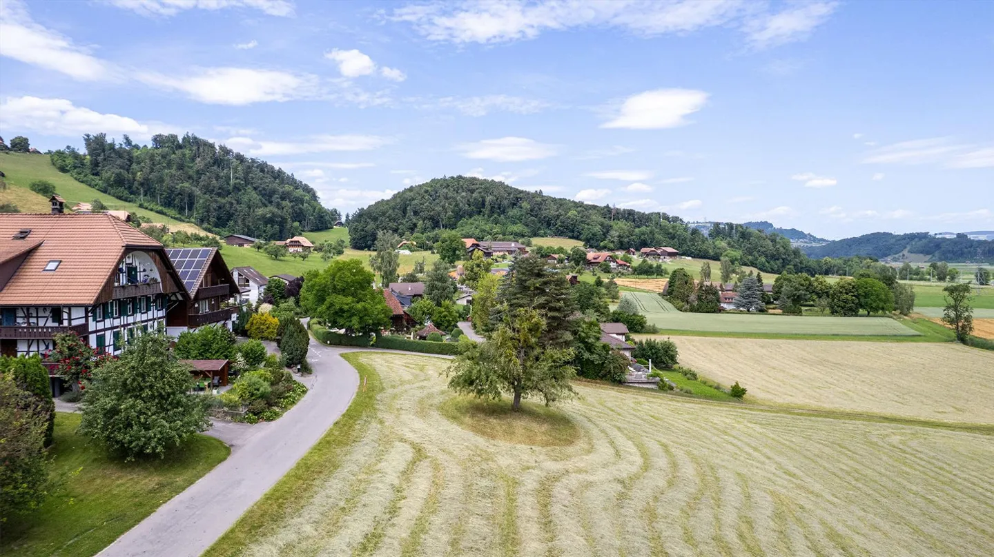 Terreno edificabile di 1'336 m2 con vista a Burgistein in vendita - Foto 6 di 13