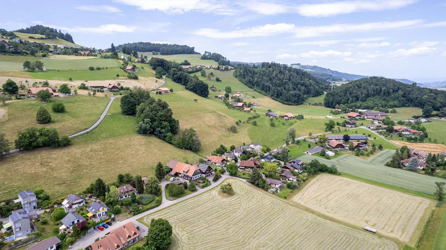 Terreno edificabile di 1'336 m2 con vista a Burgistein in vendita - Foto 8 di 13