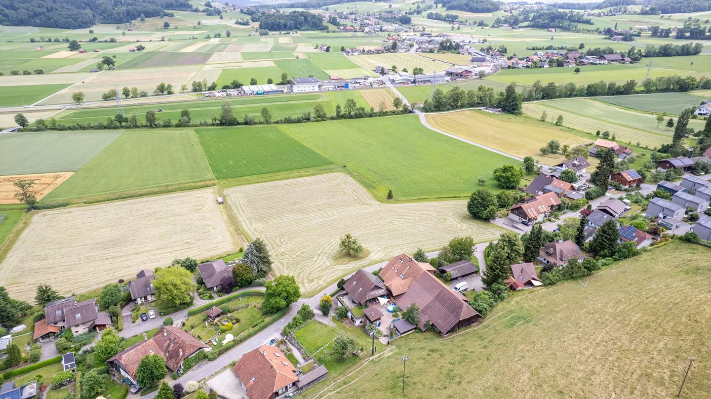 Terreno edificabile di 1'336 m2 con vista a Burgistein in vendita - Foto 10 di 13