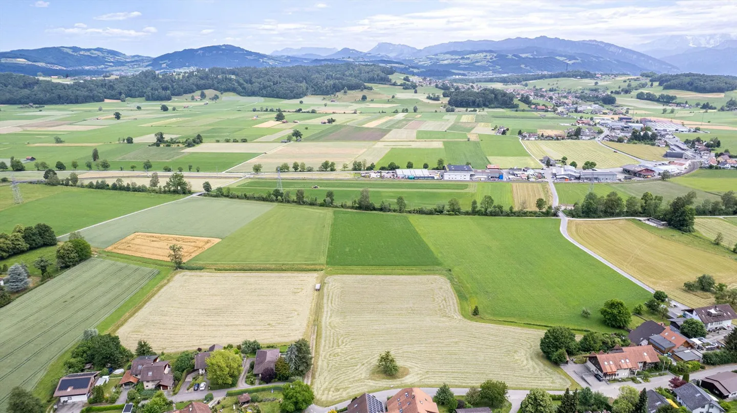Terreno edificabile di 1'336 m2 con vista a Burgistein in vendita - Foto 11 di 13