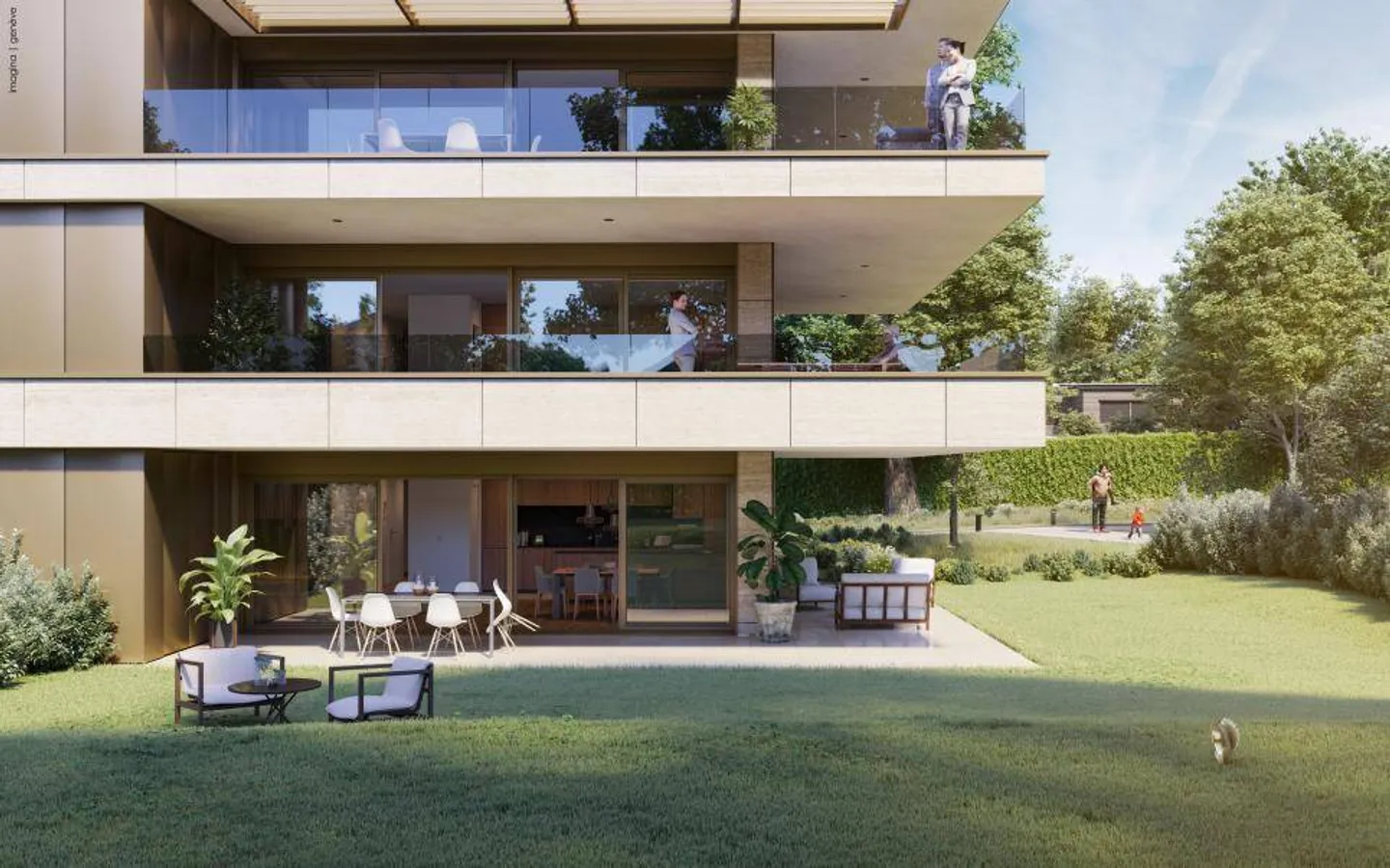 Luxuswohnung in Grand-Saconnex - Foto 3 von 5