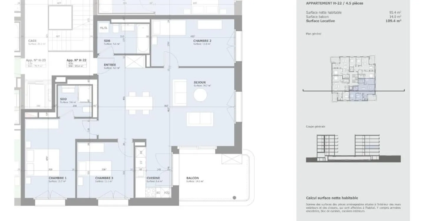 Exceptional 4.5-room apartment for rent in Marly! - Photo 12 of 13