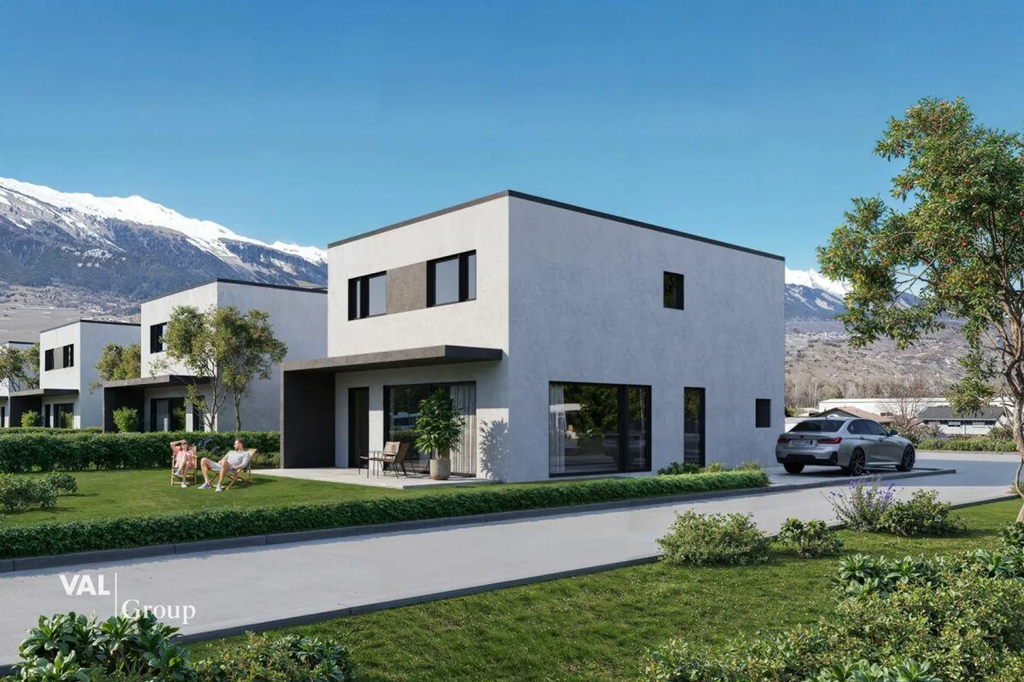 Villa contemporaine en nature - Photo 1 sur 11