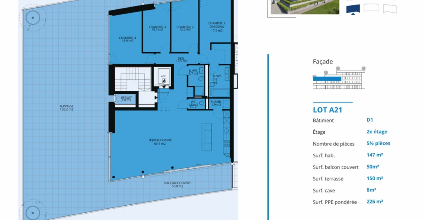 5.5 Room Apartment - Photo 12 of 12